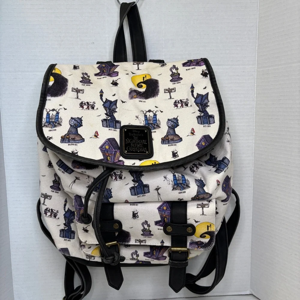 Loungefly Nightmare Before Christmas Halloween Town Rucksack